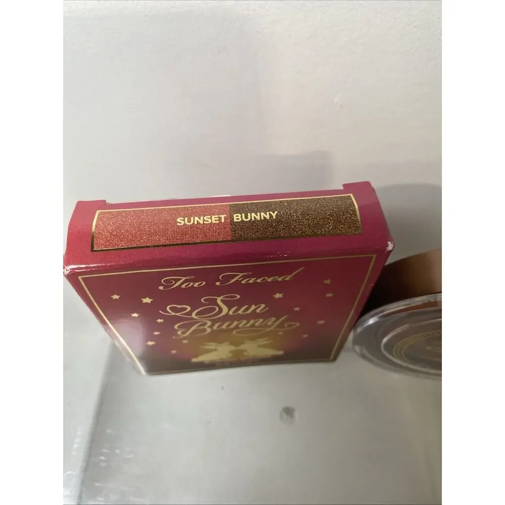 Too Faced Sun Bunny Blushing Bronzer Highlighter NEW Release Sunset Bunny ($34)